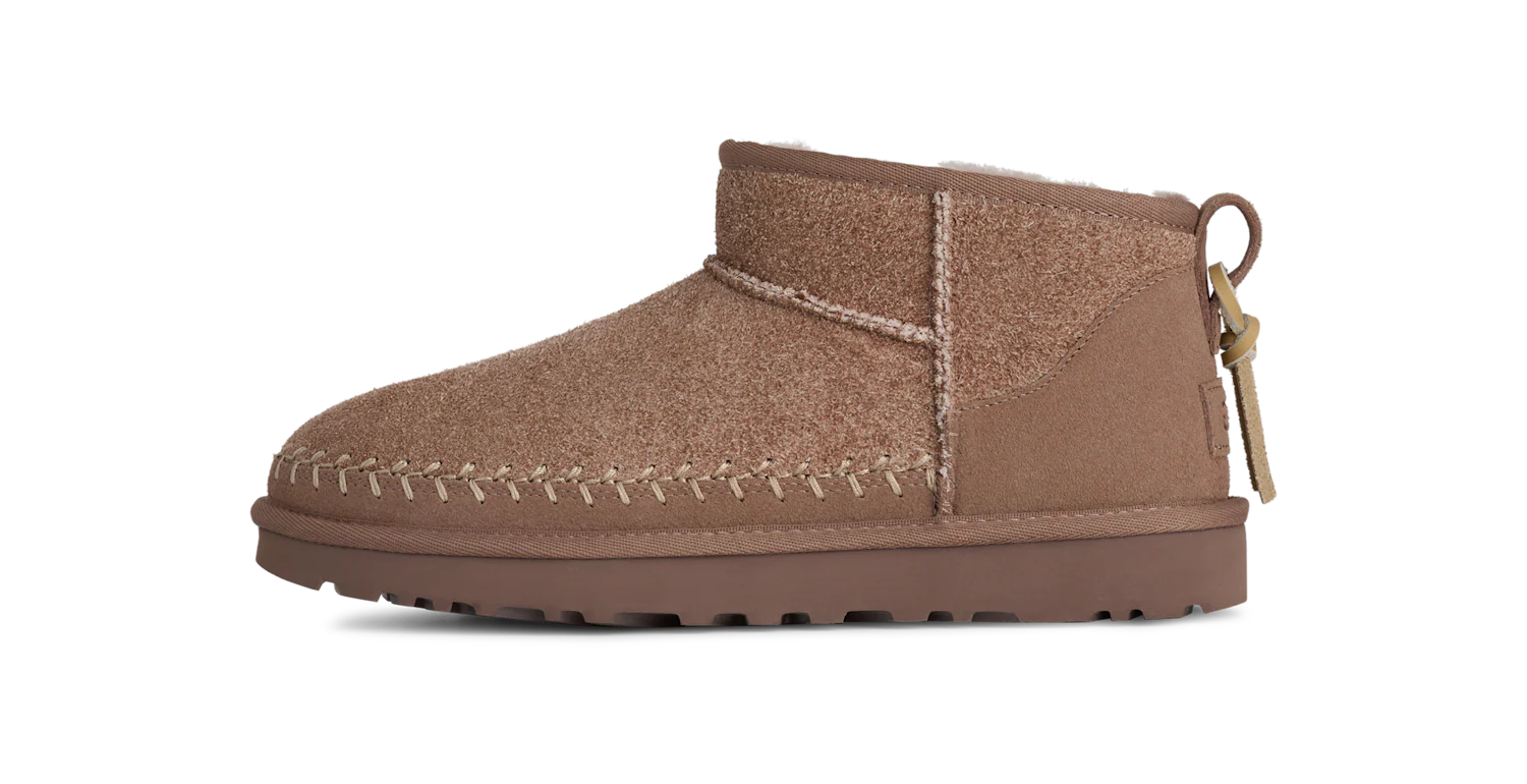 UGG Classic Ultra Mini Biarritz Boot Rocky Oak, Rocky Oak (1171538-RYK)
