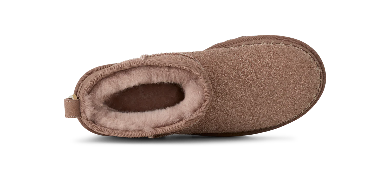 UGG Classic Ultra Mini Biarritz Boot Rocky Oak, Rocky Oak (1171538-RYK)