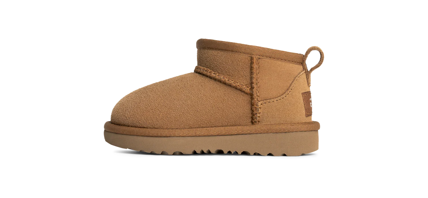 UGG Classic Ultra Mini Boot Chestnut (Toddler), Chestnut (1130750T-CHE)