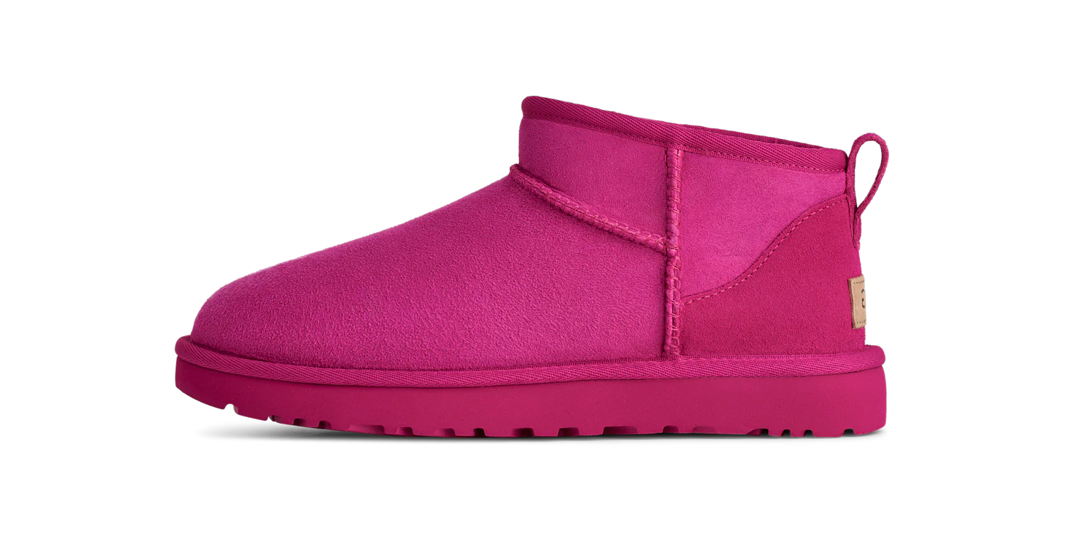 UGG Classic Ultra Mini Boot Dark Peony, Dark Peony (1116109-DNY)