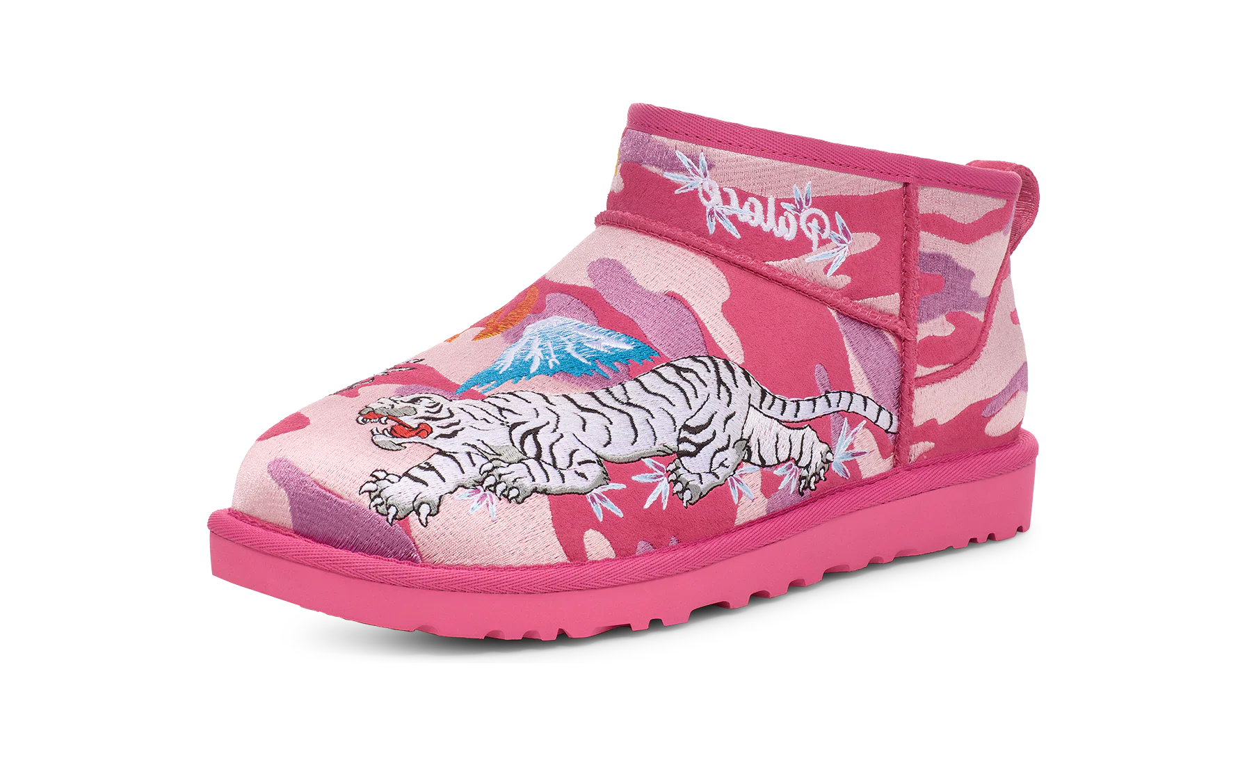 UGG Classic Ultra Mini Boot Palace Pink Camo, Pink (1172071-PKC)