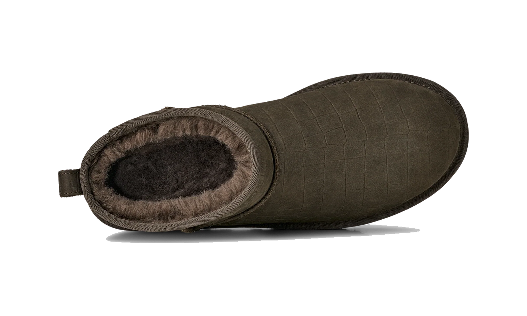 UGG Classic Ultra Mini Embossed Boot Dense Smoke