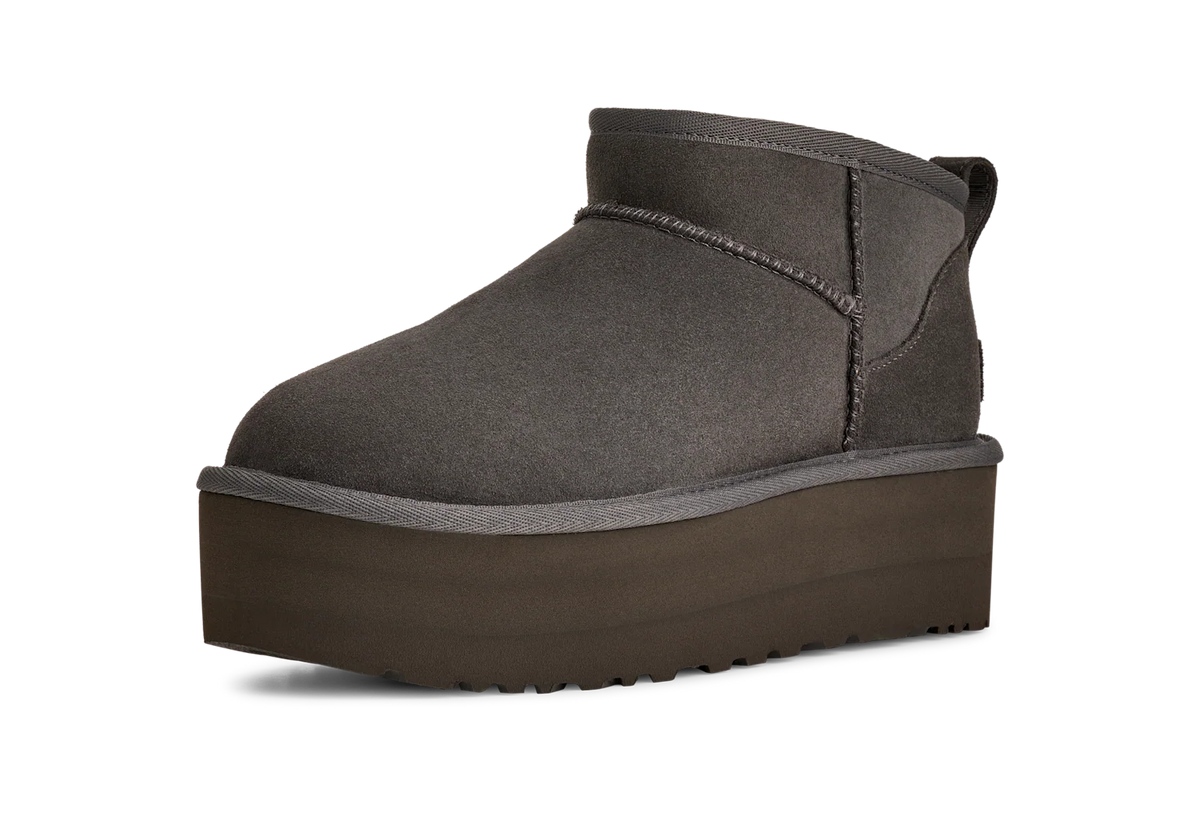 UGG Classic Ultra Mini Platform Boot Charcoal