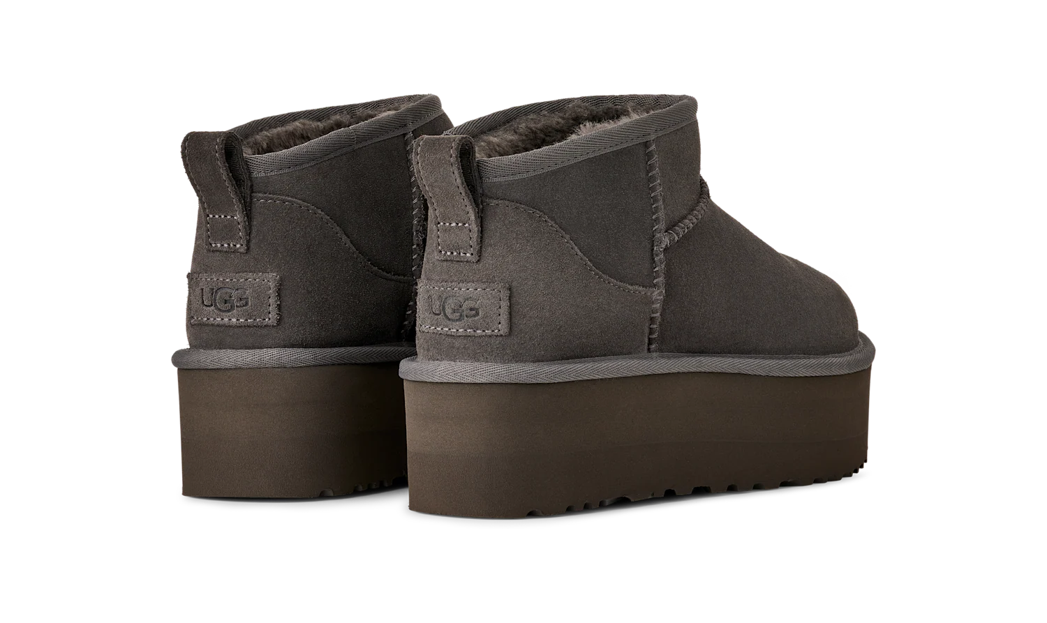 UGG Classic Ultra Mini Platform Boot Charcoal, Charcoal (1135092-CHRC)