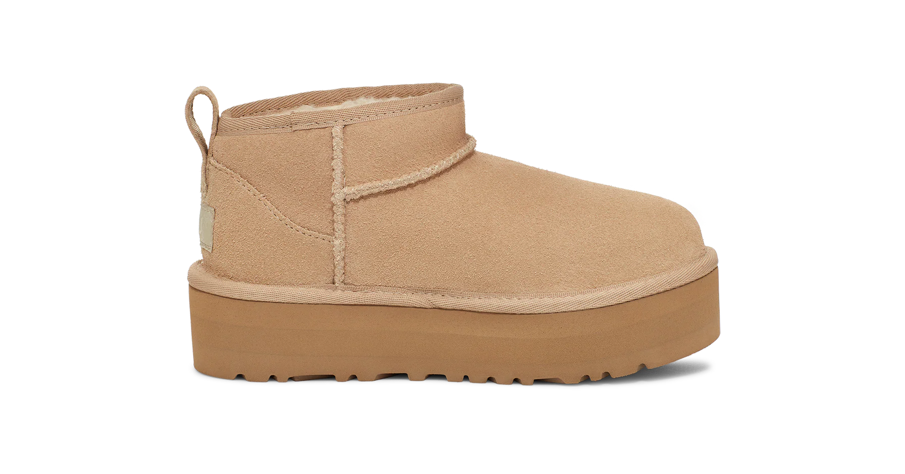 UGG Classic Ultra Mini Platform Boot Sand (Kids), Sand (1157791K-SAN)