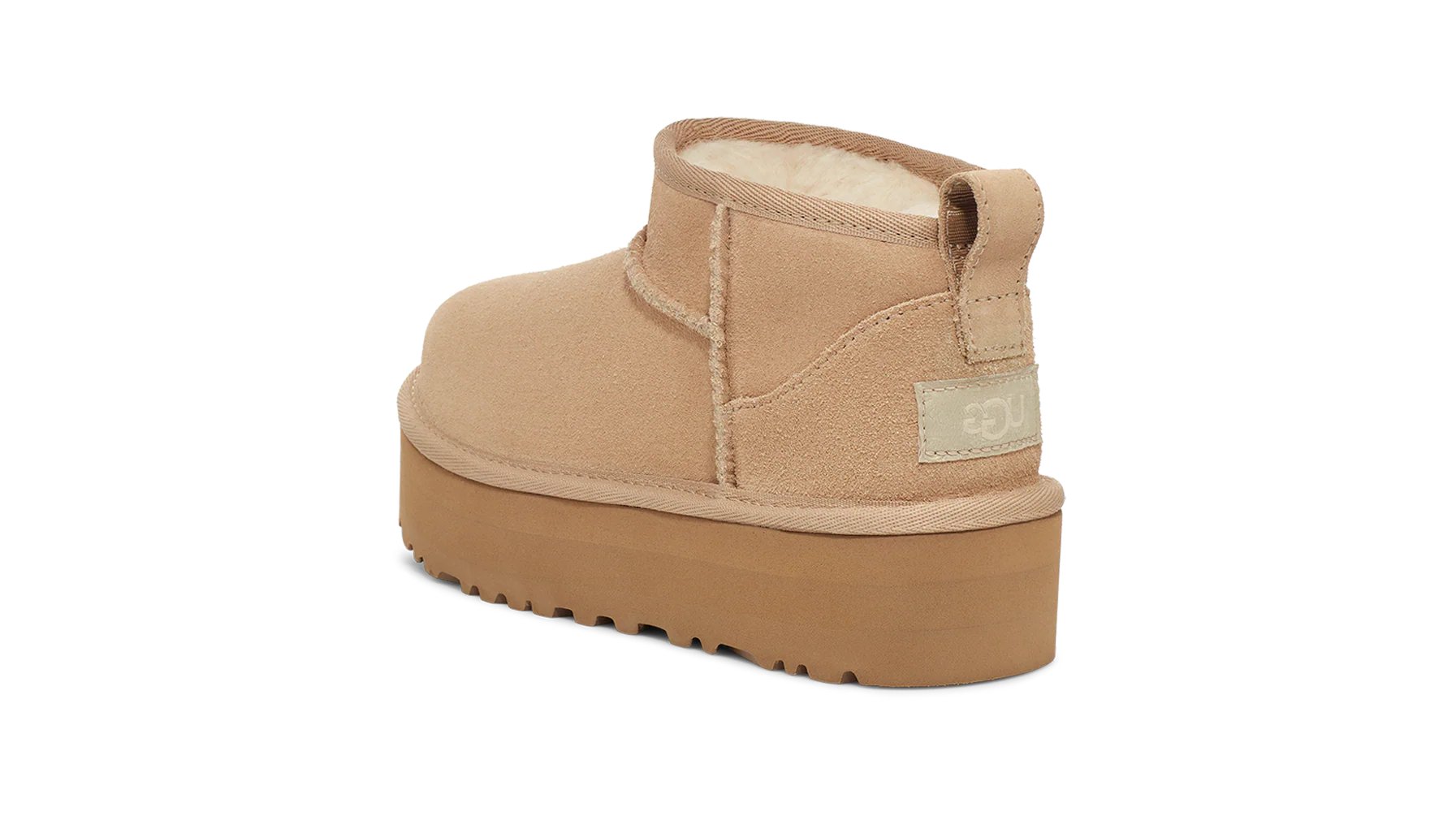 UGG Classic Ultra Mini Platform Boot Sand (Kids), Sand (1157791K-SAN)