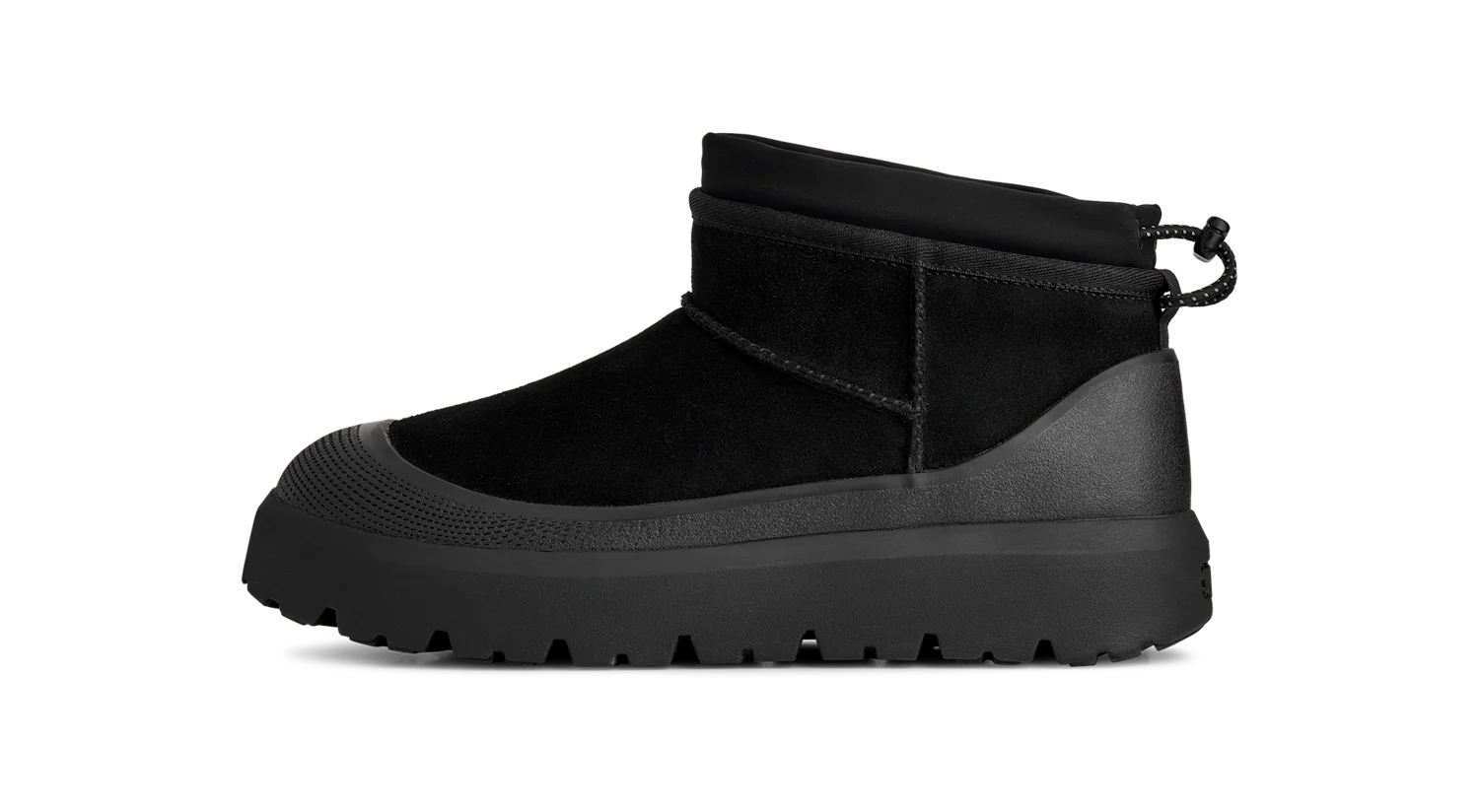 UGG Classic Ultra Mini Weather Hybrid Boot Black, Black/Black (1174196-BBLC)