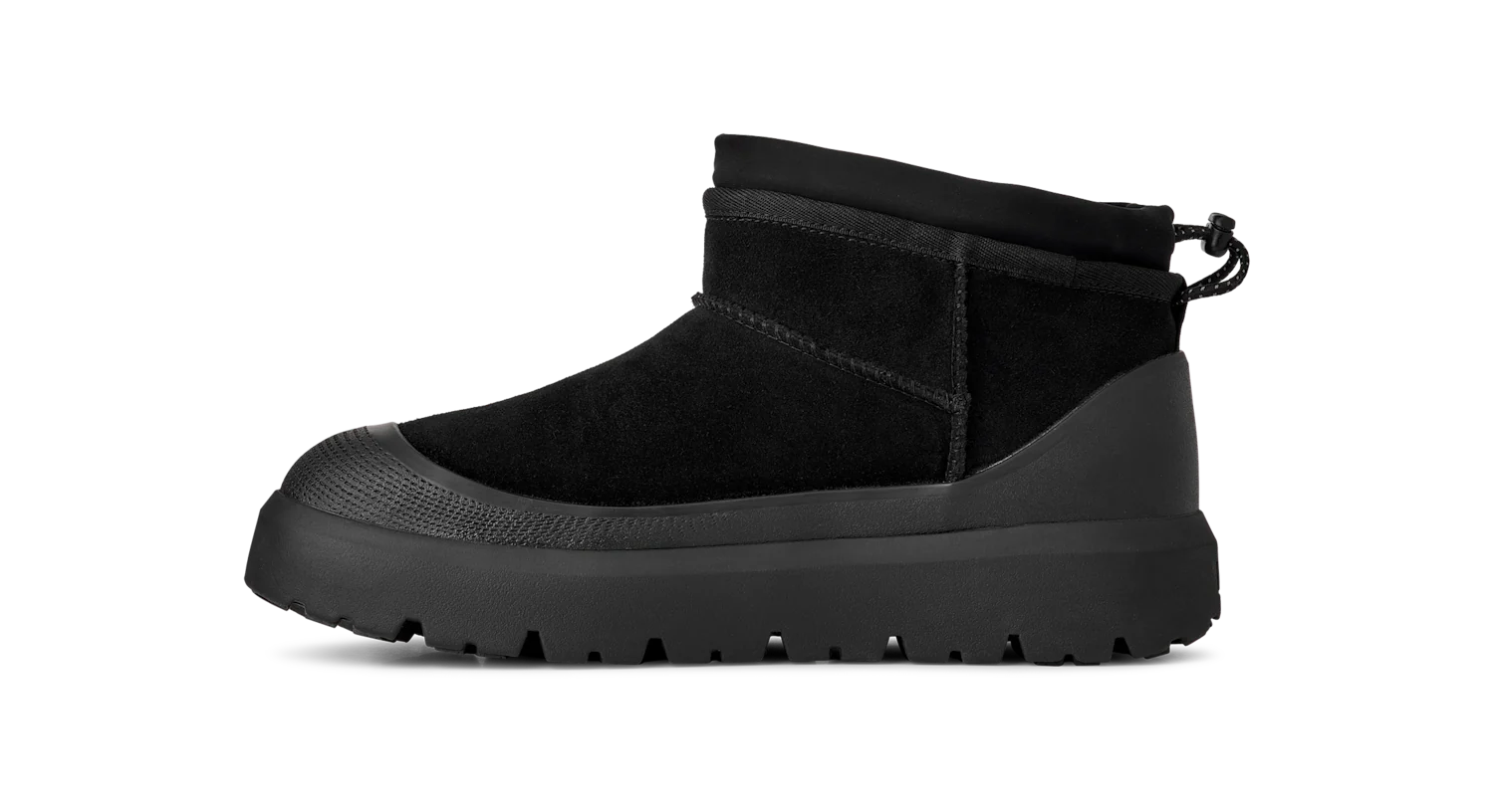 UGG Classic Ultra Mini Weather Hybrid Boot Black, Black/Black (1174196-BBLC)