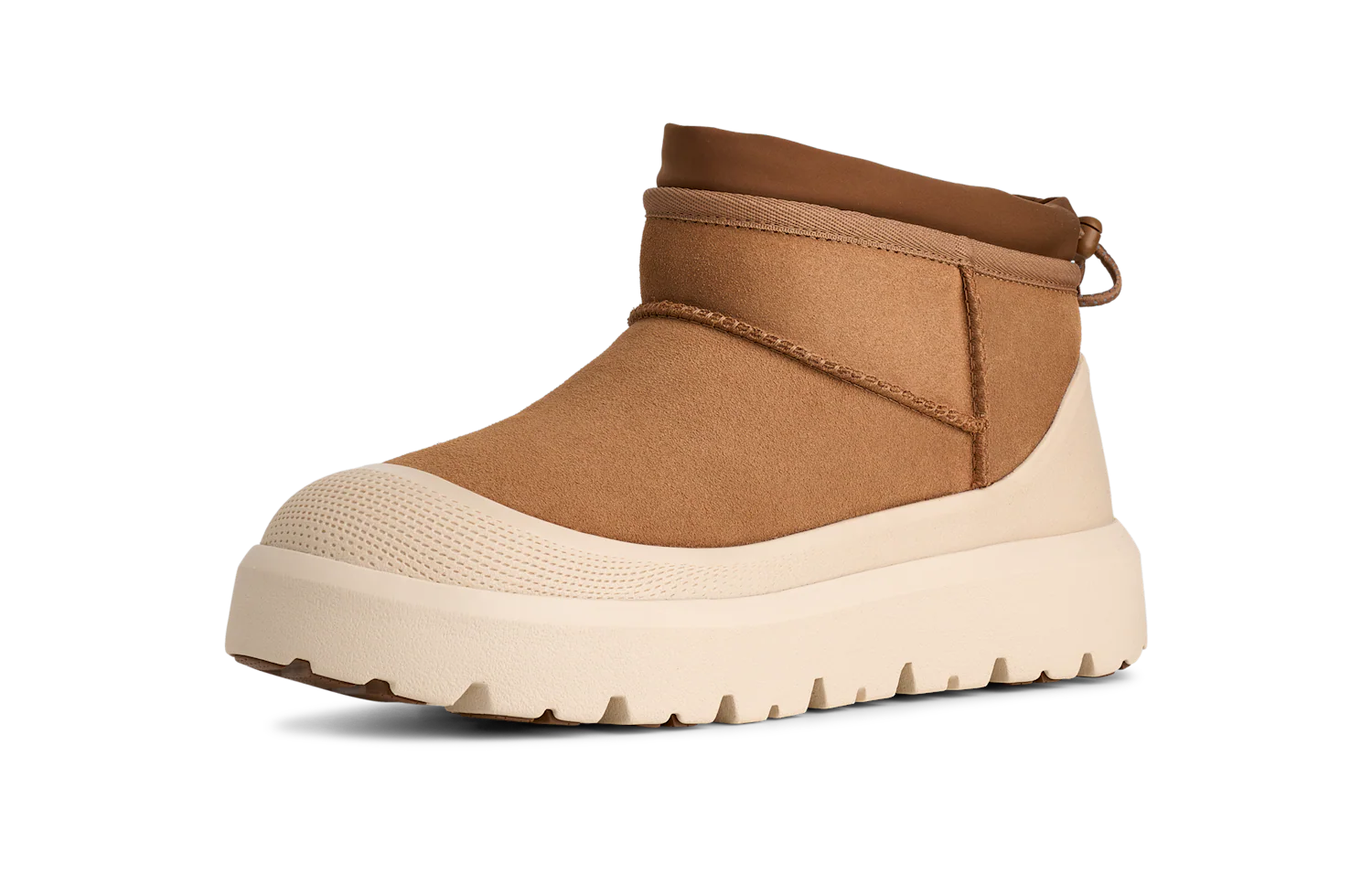 UGG Classic Ultra Mini Weather Hybrid Boot Chestnut Whitecap, Chestnut/Whitecap (1174196-CWTC)
