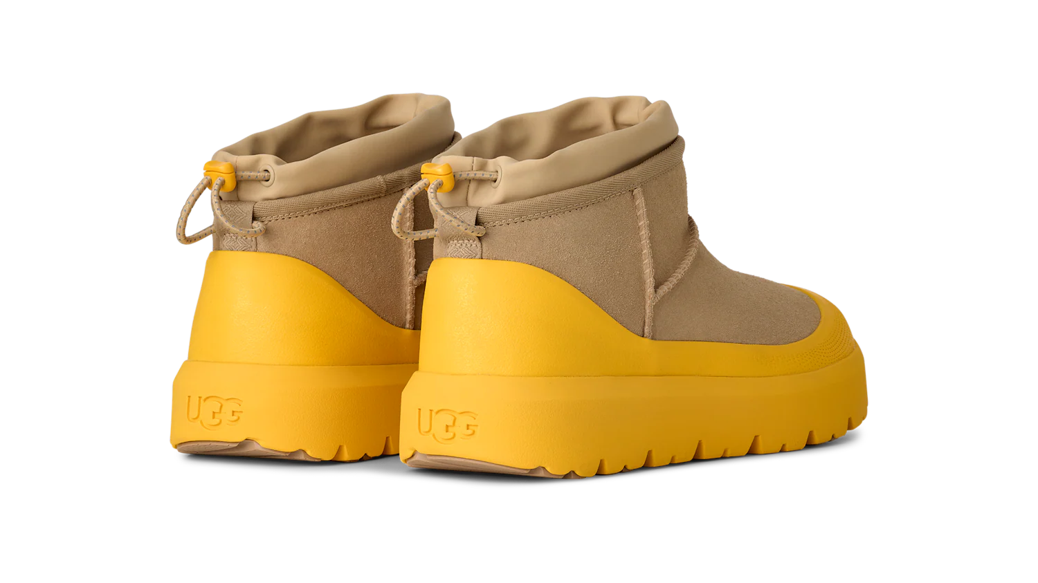 UGG Classic Ultra Mini Weather Hybrid Boot Mustard Seed Summer Wheat, Mustard Seed/Summer Wheat (1174196-MMM)