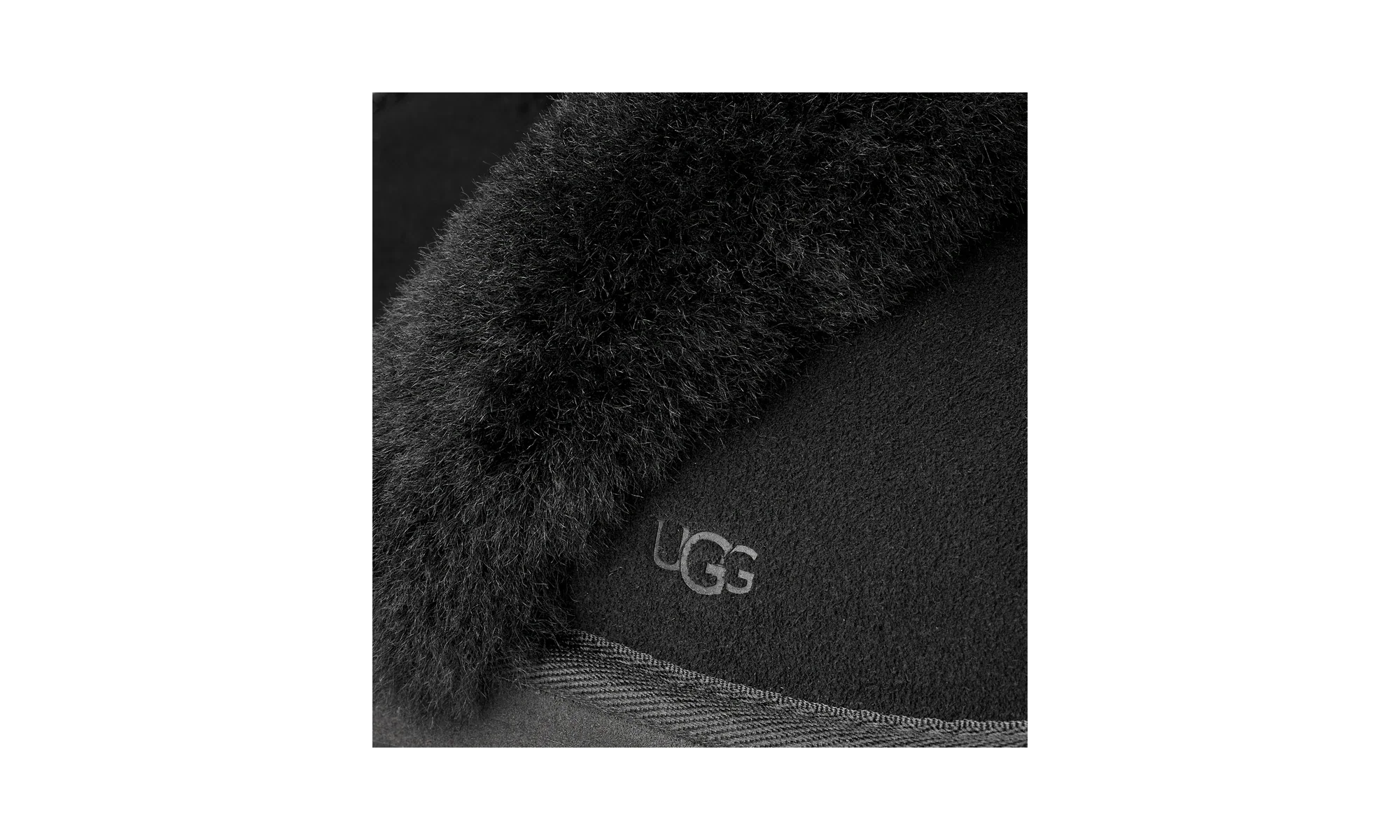 UGG Disquette Slipper Black (Kids)