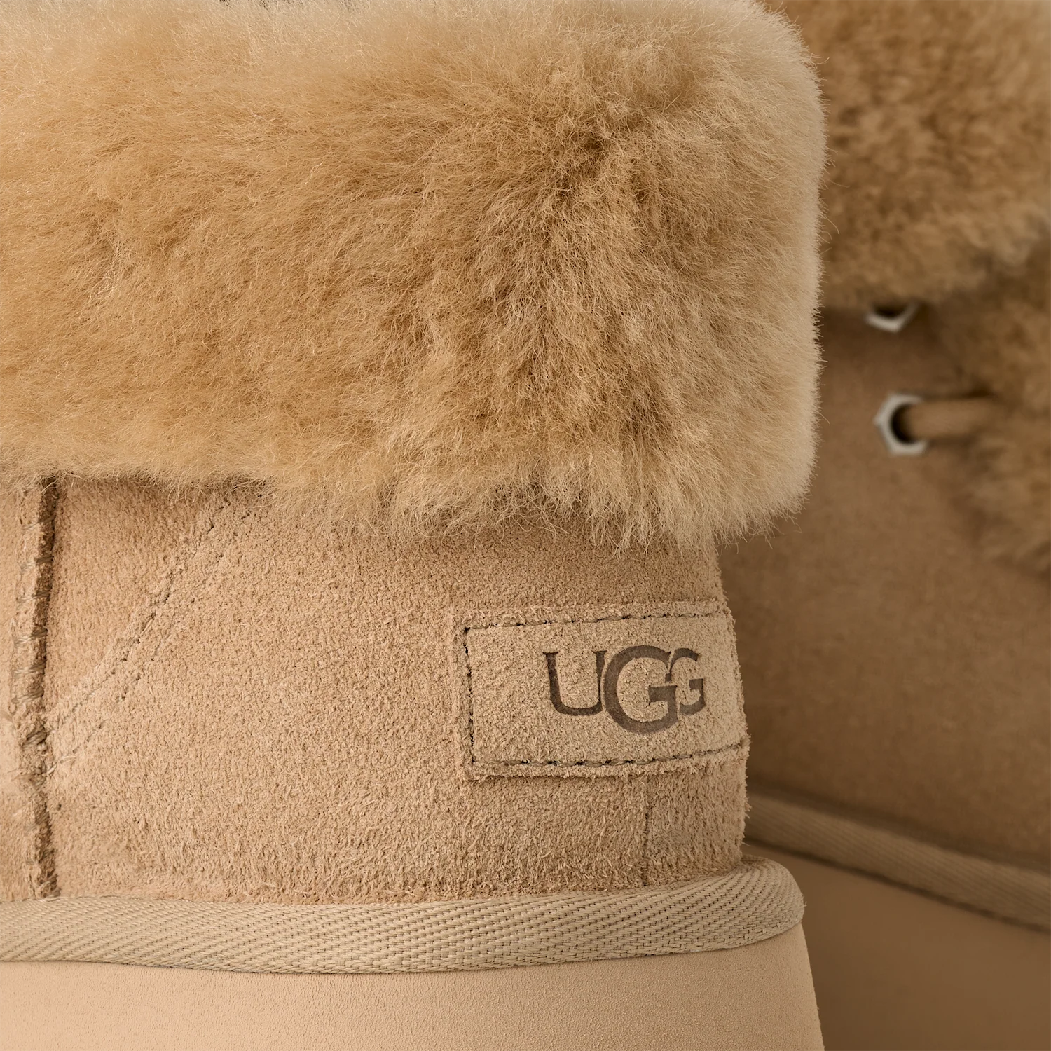 UGG Esmee Lace Up Boot Mustard Seed, Mustard Seed (1171532-MDSD)
