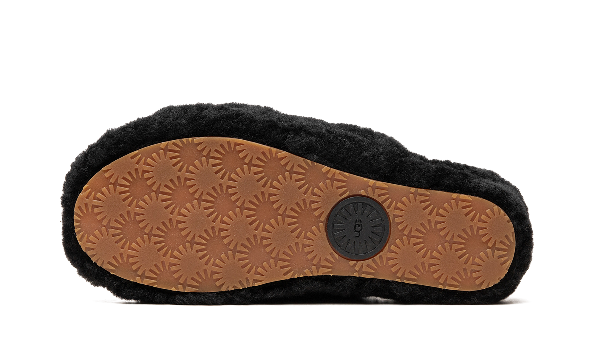 UGG Fluff Yeah Slide Black