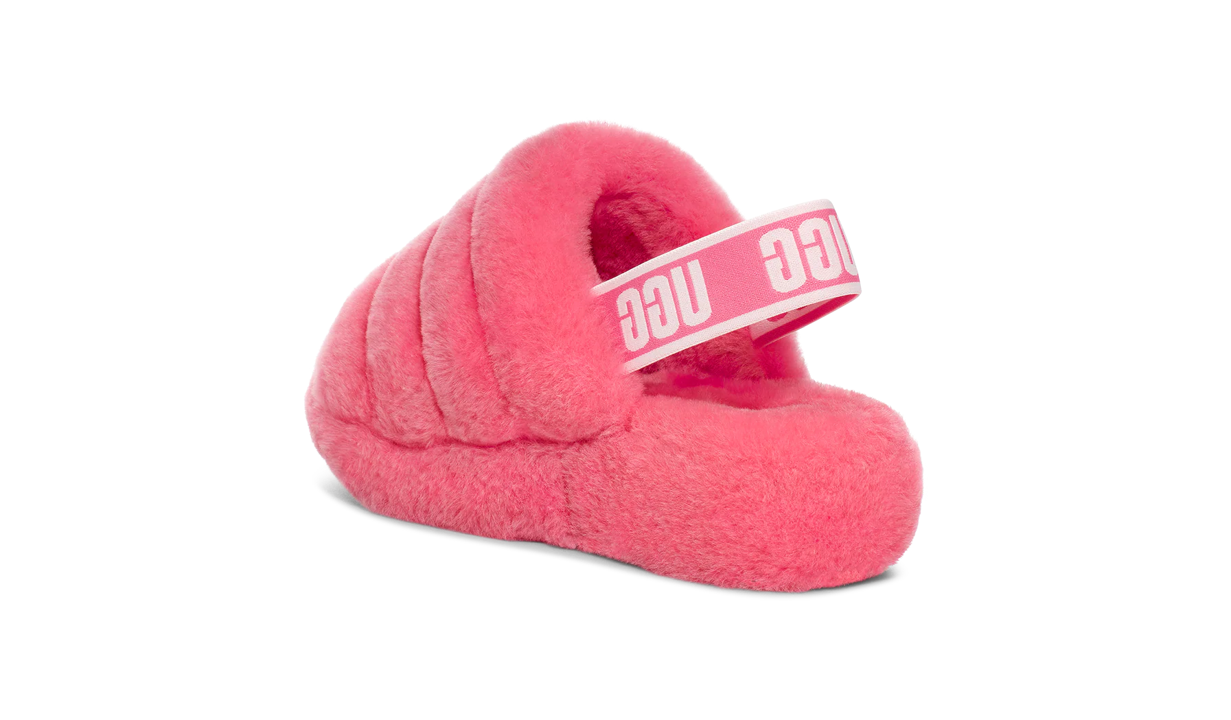 UGG Fluff Yeah Slide Pink Rose, Pink Rose (1095119-PKRS)