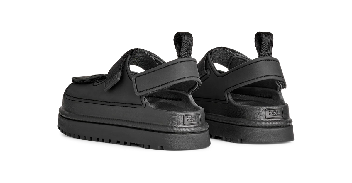 UGG GoldenGlow Sandal Black (Kids)