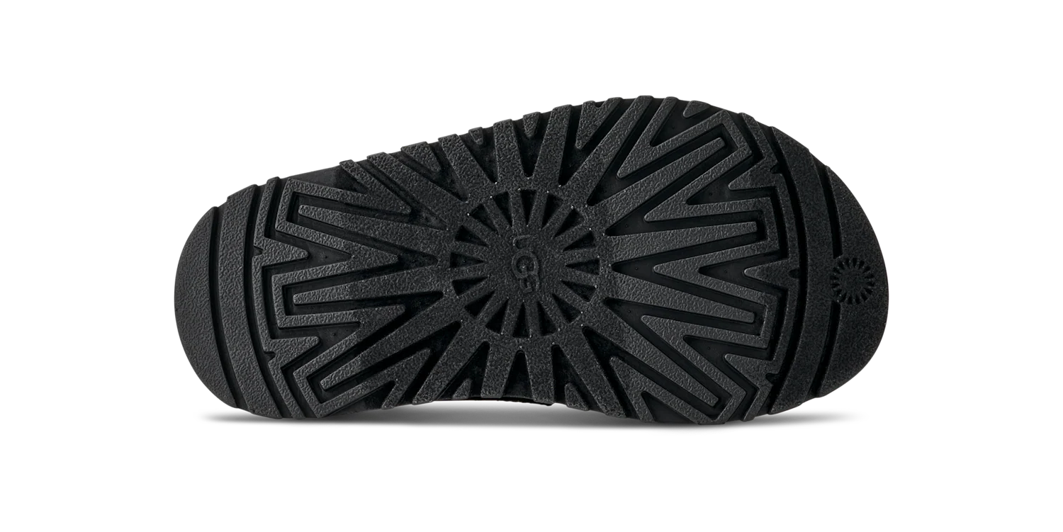 UGG GoldenGlow Slide Black (Kids), Black (1166513K-BLK)