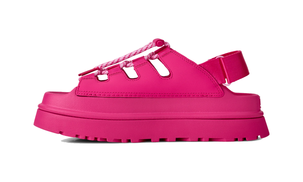 UGG GoldenGlow Toggle Sandal Deep Coral