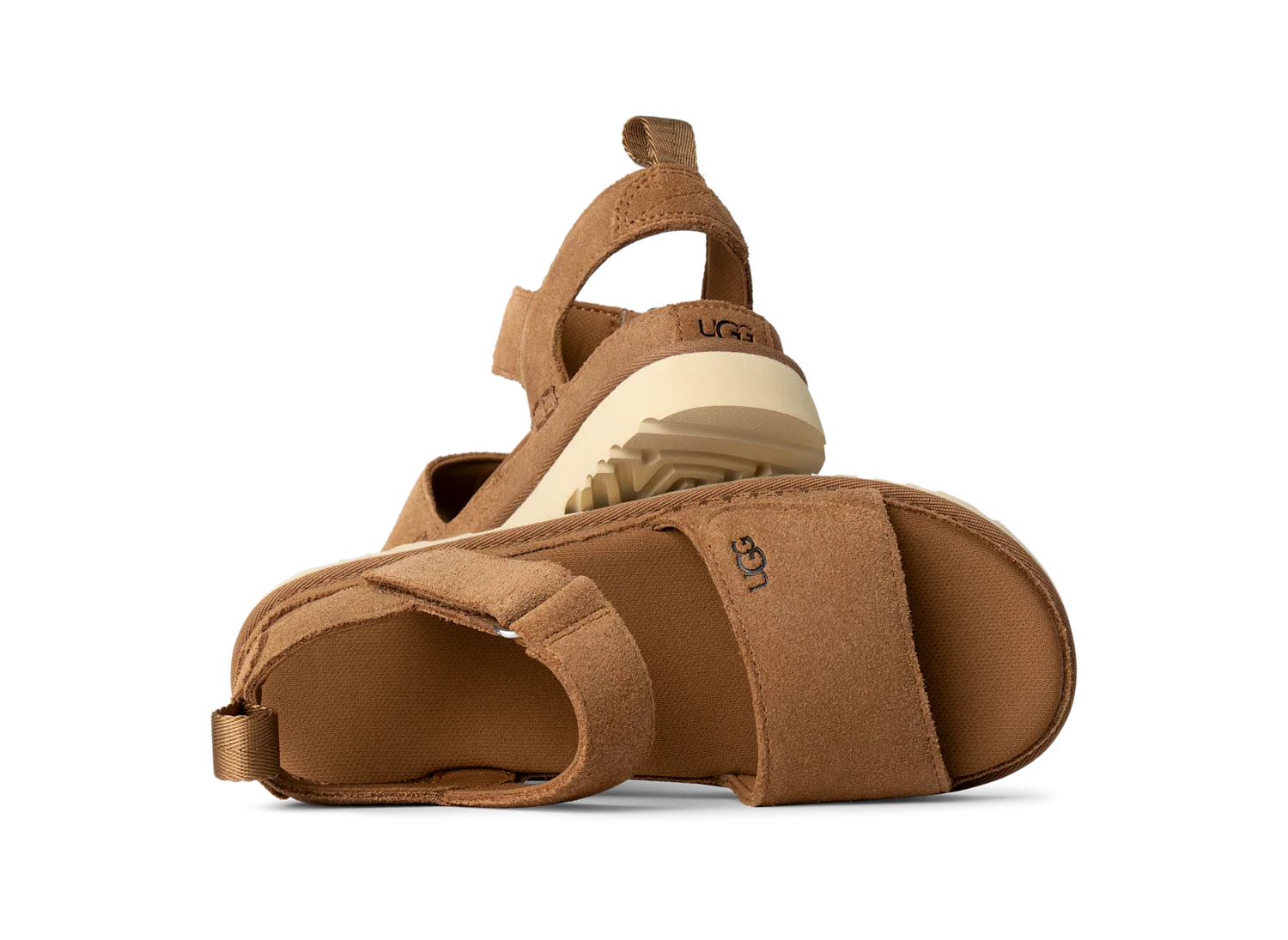 UGG Goldenstar Platform Sandal Chestnut, Chestnut (1136783-CHE)