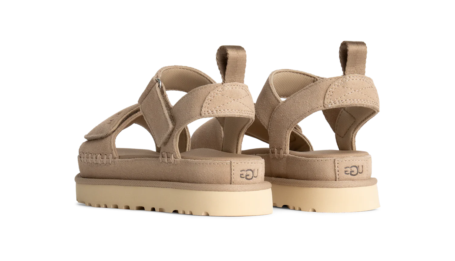 UGG Goldenstar Platform Sandal Sand, Sand (1136783-SAN)