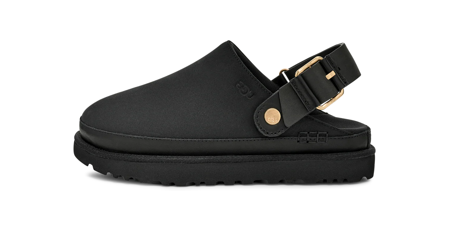 UGG Goldenstar Villa Clog Black, Black (1169590-BLK)