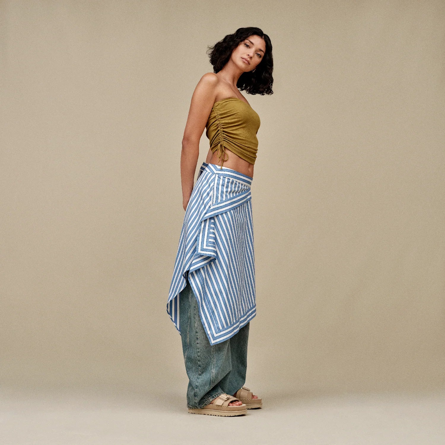 UGG Goldenstar Villa Sandal Mustard Seed, Mustard Seed (1167392-MDSD)