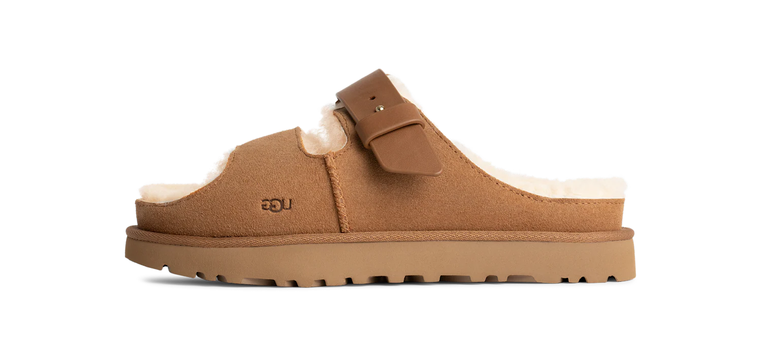 UGG Greenport Strap Slide Chestnut, Chestnut (1167611-CHE)