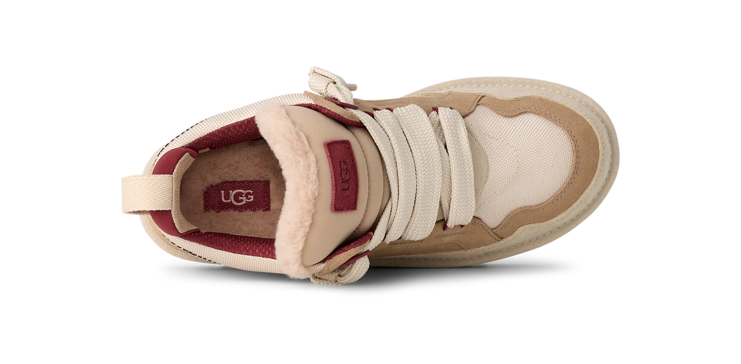 UGG Lowmel Driftwood Biking Red, Driftwood/Biking Red (1170750-DWD)