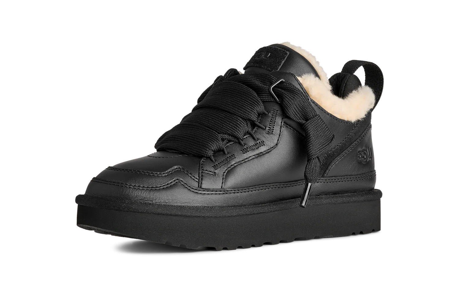 UGG Lowmel Leather Black, Black (1171537-BLK)