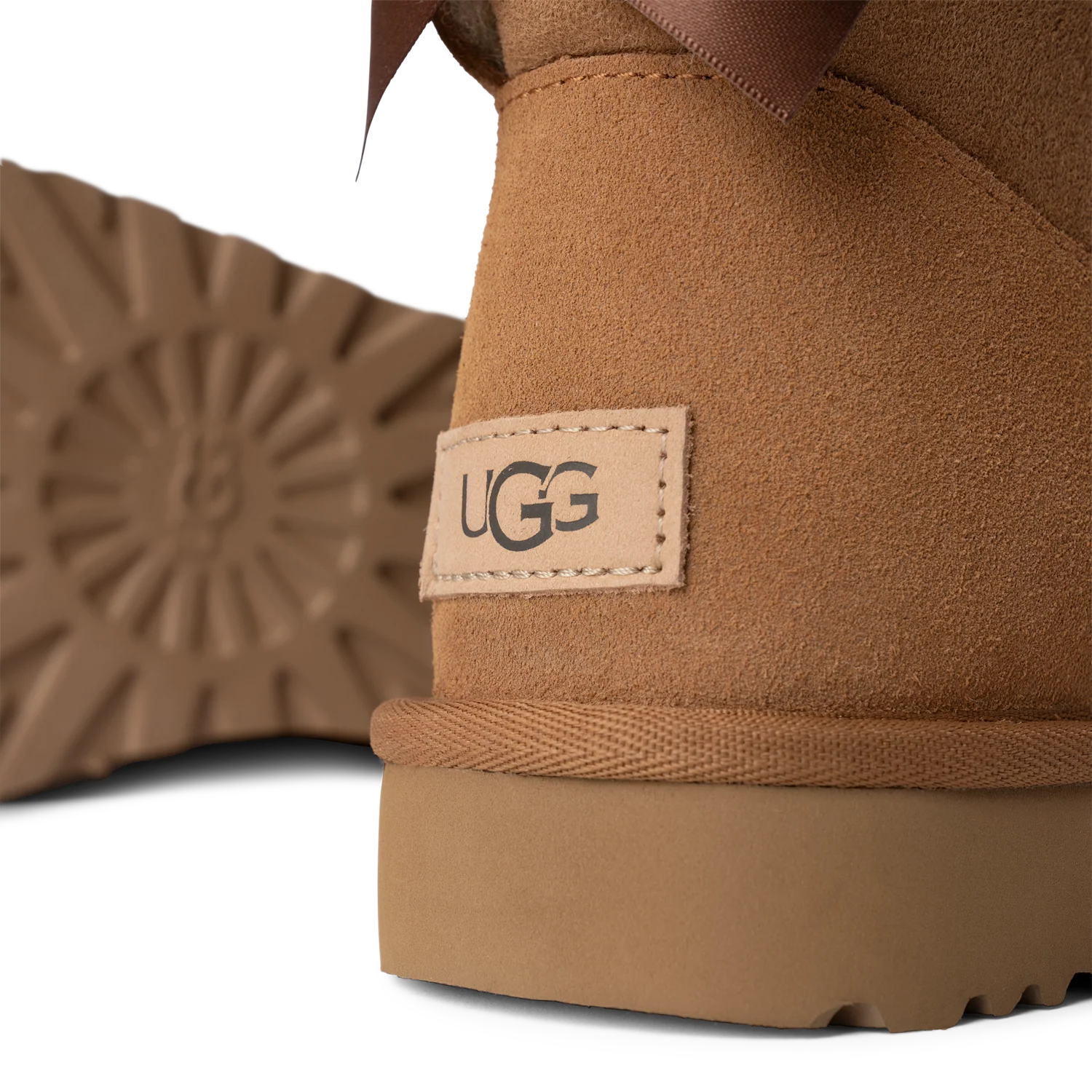 UGG Mini Bailey Bow II Chestnut, Chestnut (1016501-CHE)