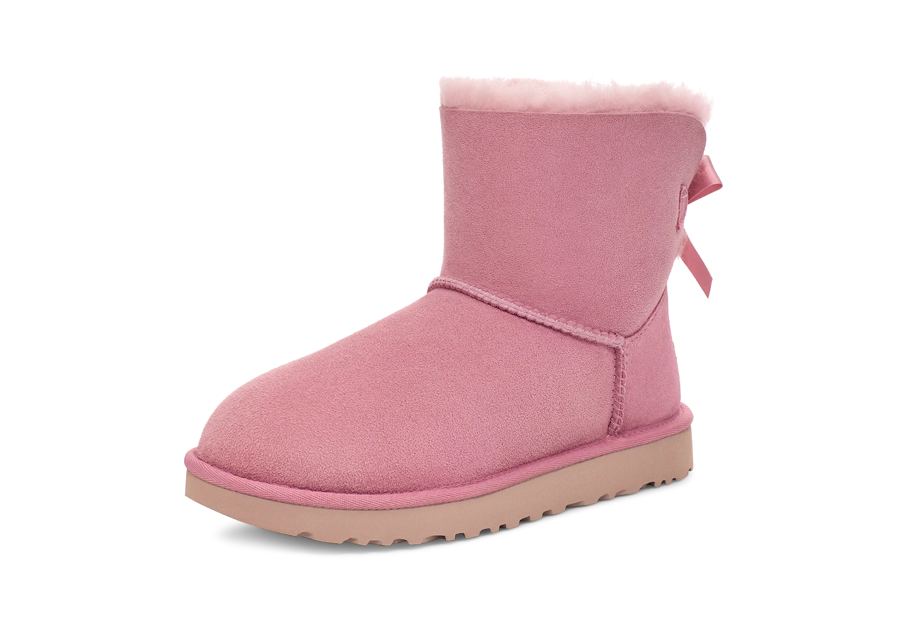UGG Mini Bailey Bow II Dusty Orchid, Dusty Orchid (1016501-DYR)