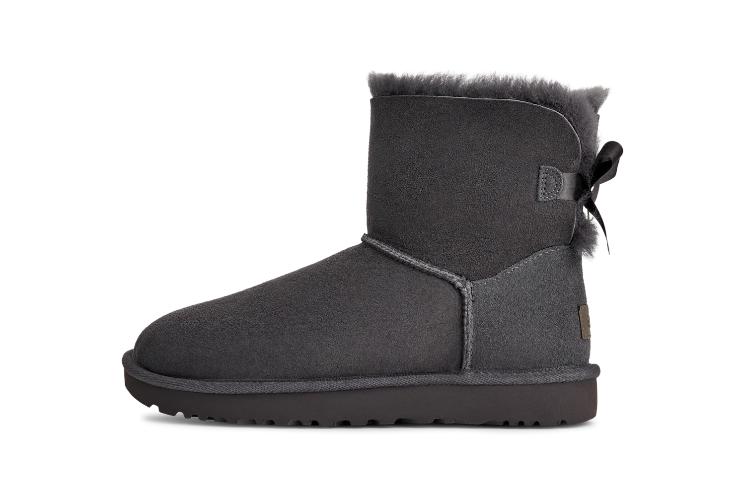 UGG Mini Bailey Bow II Obsidian, Obsidian (1016501-OBS)