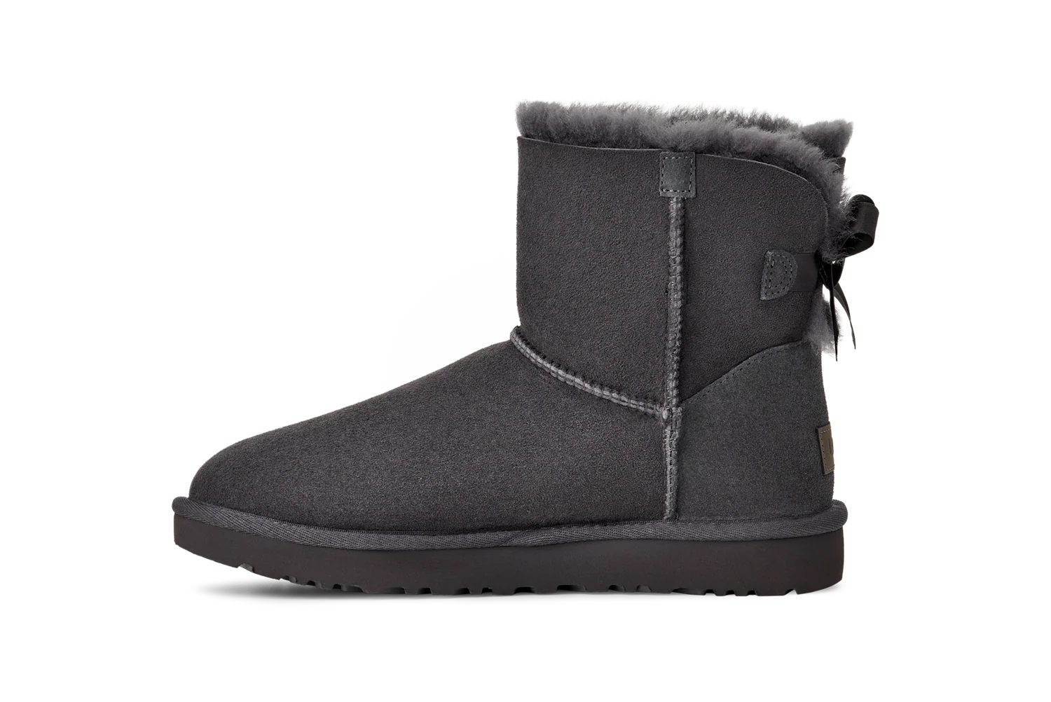 UGG Mini Bailey Bow II Obsidian, Obsidian (1016501-OBS)