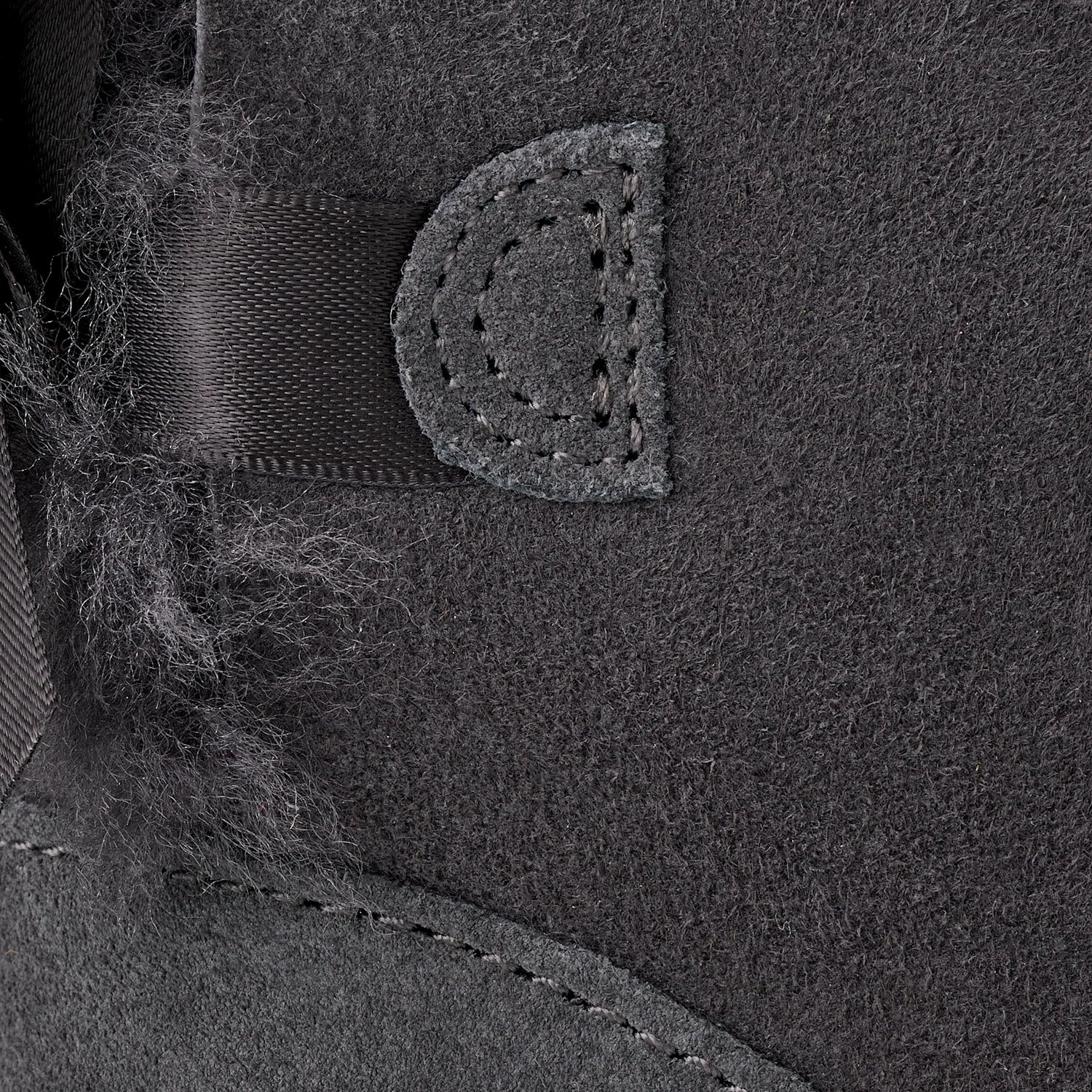 UGG Mini Bailey Bow II Obsidian, Obsidian (1016501-OBS)