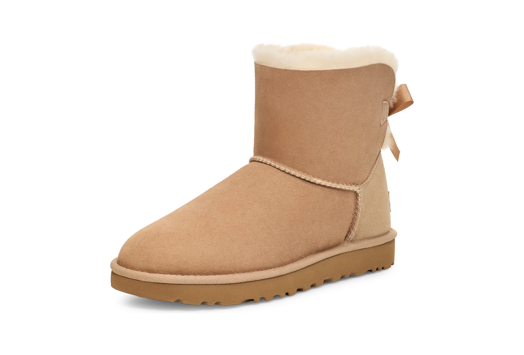 UGG Mini Bailey Bow II Sand, Sand (1016501-SAN)