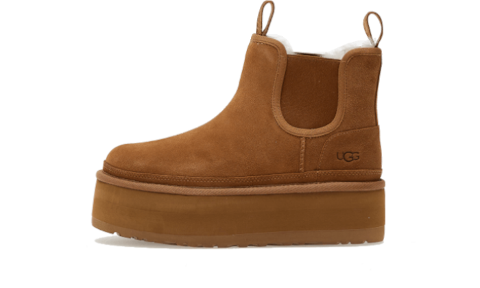 UGG Neumel Platform Chelsea Boot Chestnut, Chestnut (1134526-CHE)