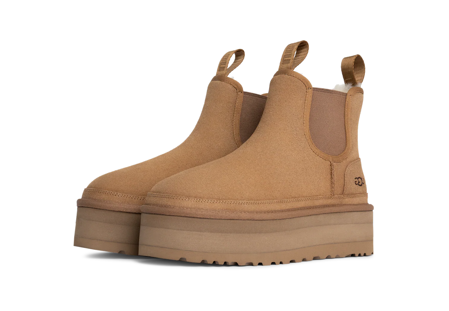 UGG Neumel Platform Chelsea Boot Chestnut, Chestnut (1134526-CHE)