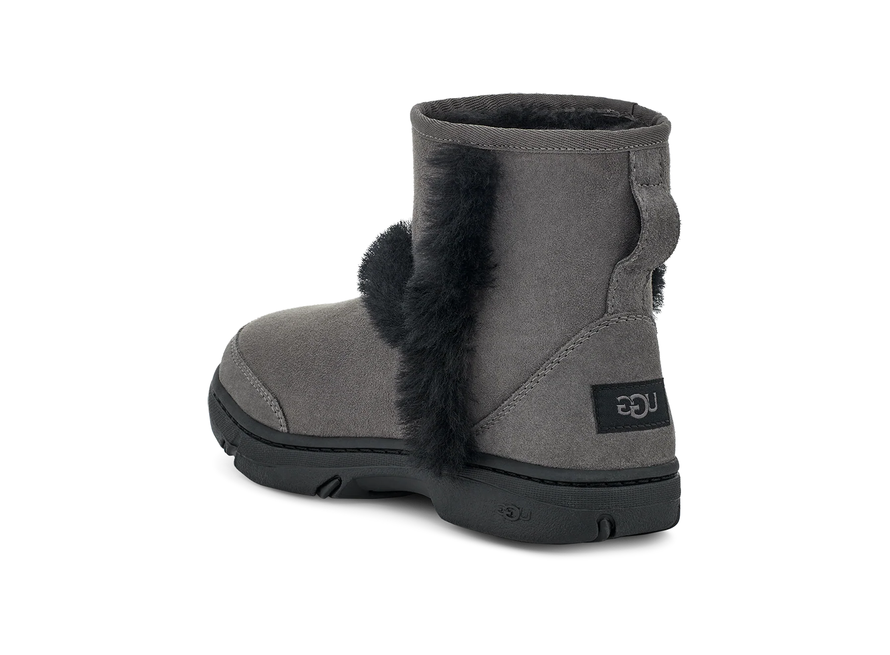 UGG Sunburst Mini Boot Grey, Grey (1130728-GREY)