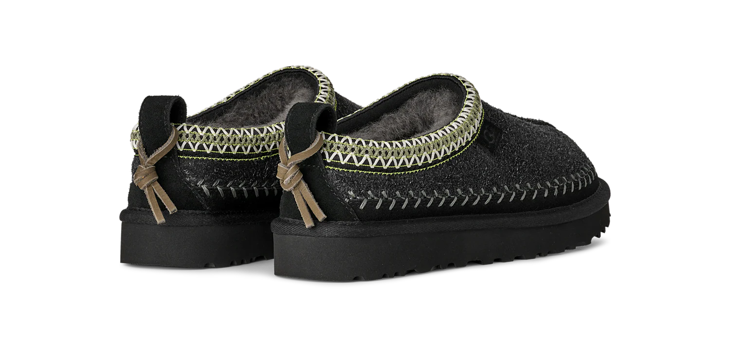 UGG Tasman Biarritz Slipper Black, Black (1171444-BLK)