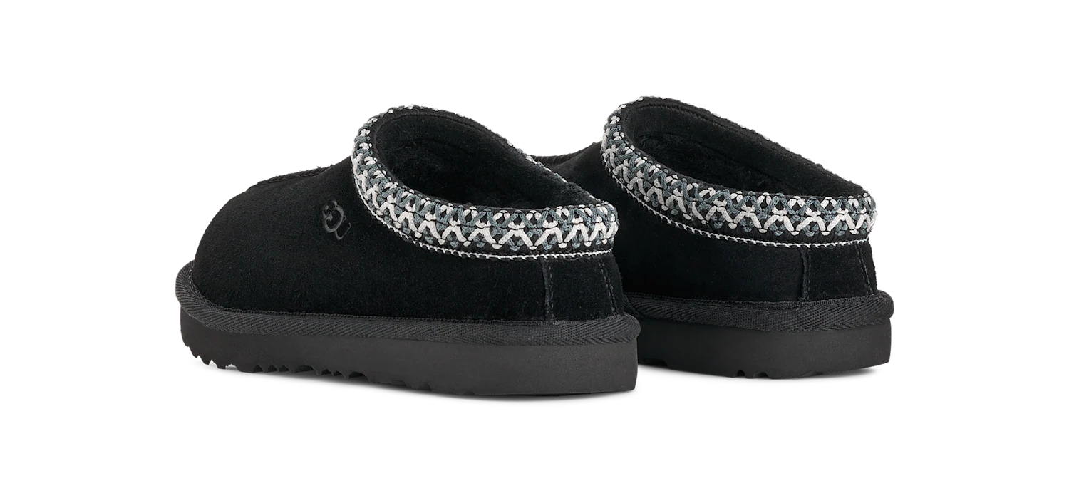 UGG Tasman II Slipper Black (Kids), Black (1019066K-BLK)