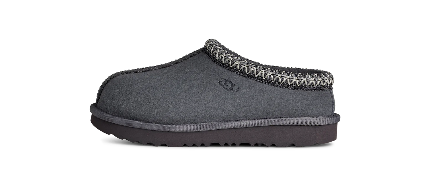 UGG Tasman II Slipper Obsidian (Kids), Obsidian (1019066K-OBS)