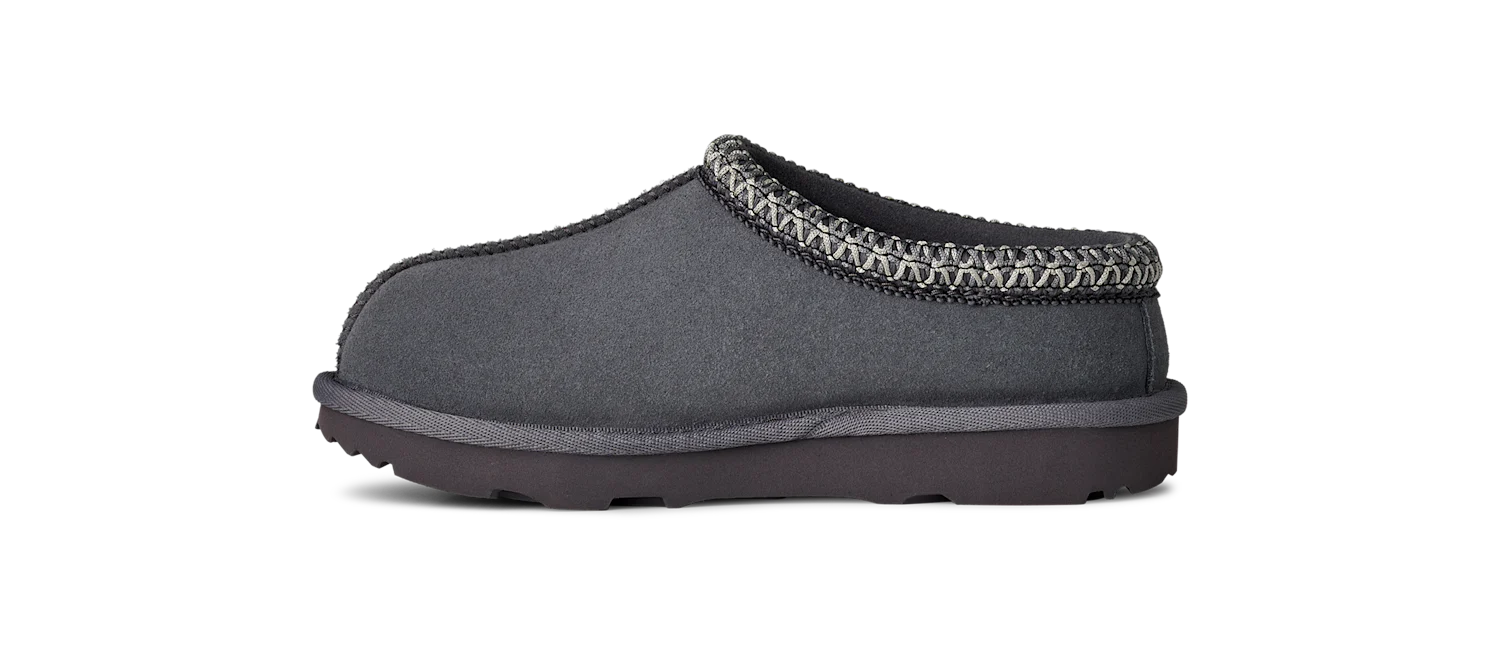 UGG Tasman II Slipper Obsidian (Kids), Obsidian (1019066K-OBS)