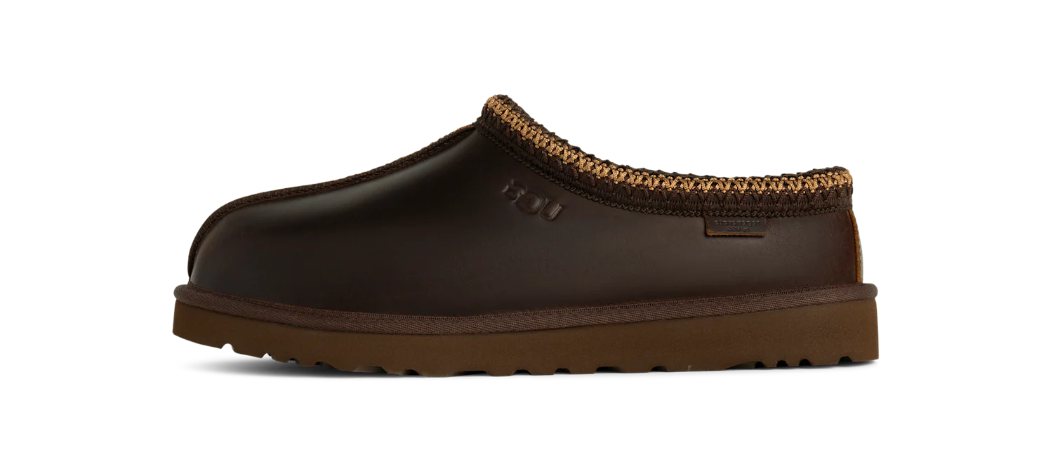 UGG Tasman LTHR Regen Slipper Ironwood, Ironwood (1163890-IWD)