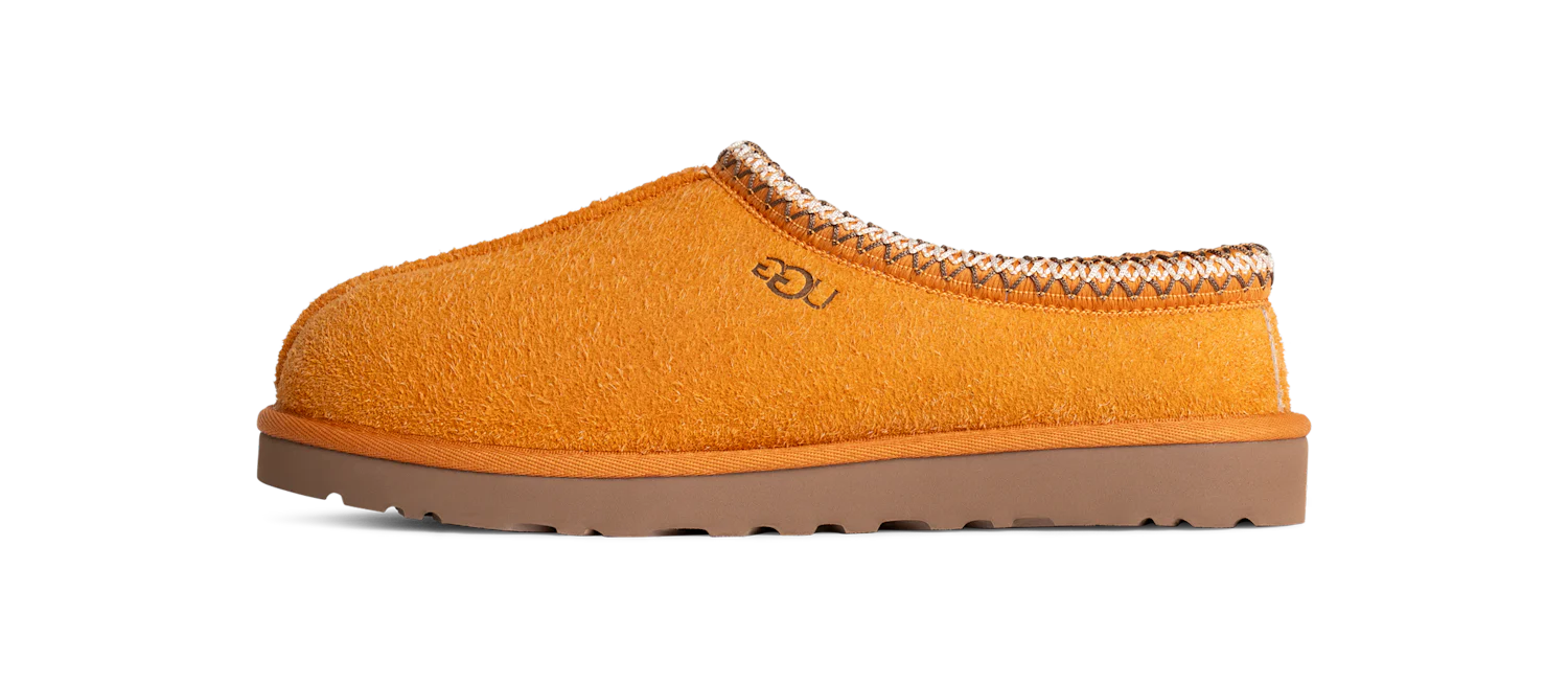 UGG Tasman Shaggy Suede Slipper Dark Apricot, Dark Apricot (1166930-DCT)