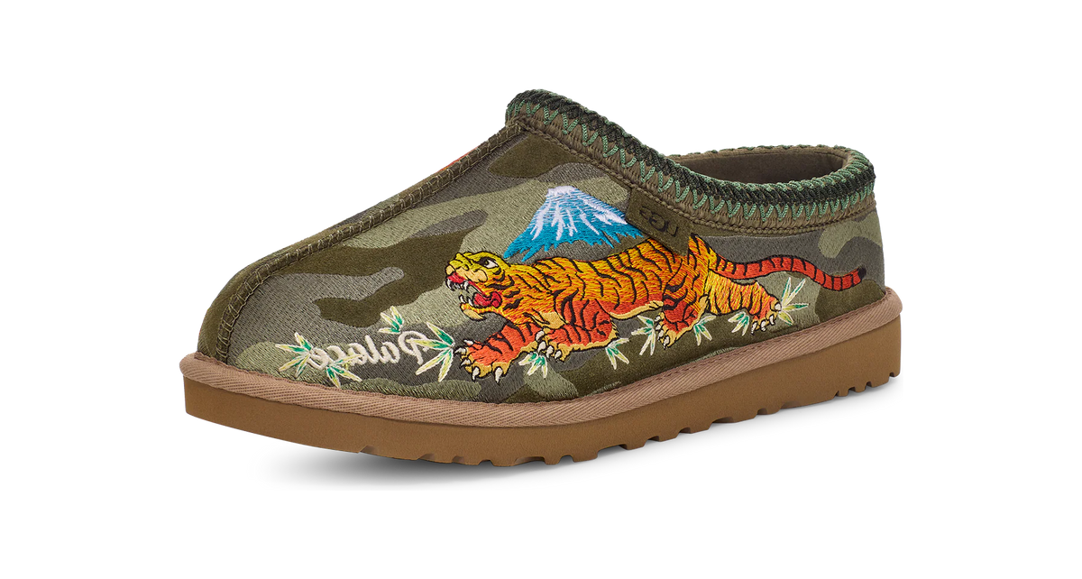 UGG Tasman Slipper Palace Burnt Olive Camo