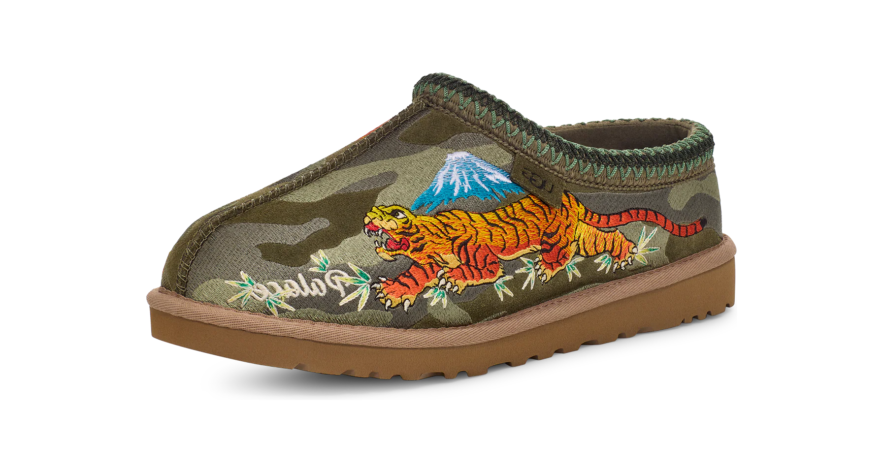UGG Tasman Slipper Palace Burnt Olive Camo, Burnt Olive (1172070-GRNC)