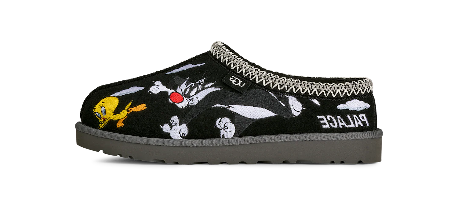 UGG Tasman Slipper Palace x Looney Tunes Black