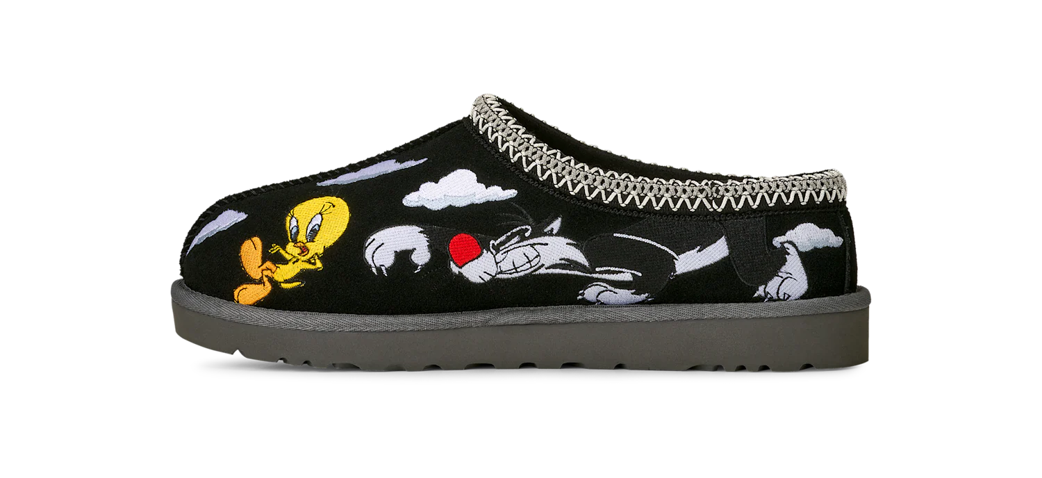 UGG Tasman Slipper Palace x Looney Tunes Black