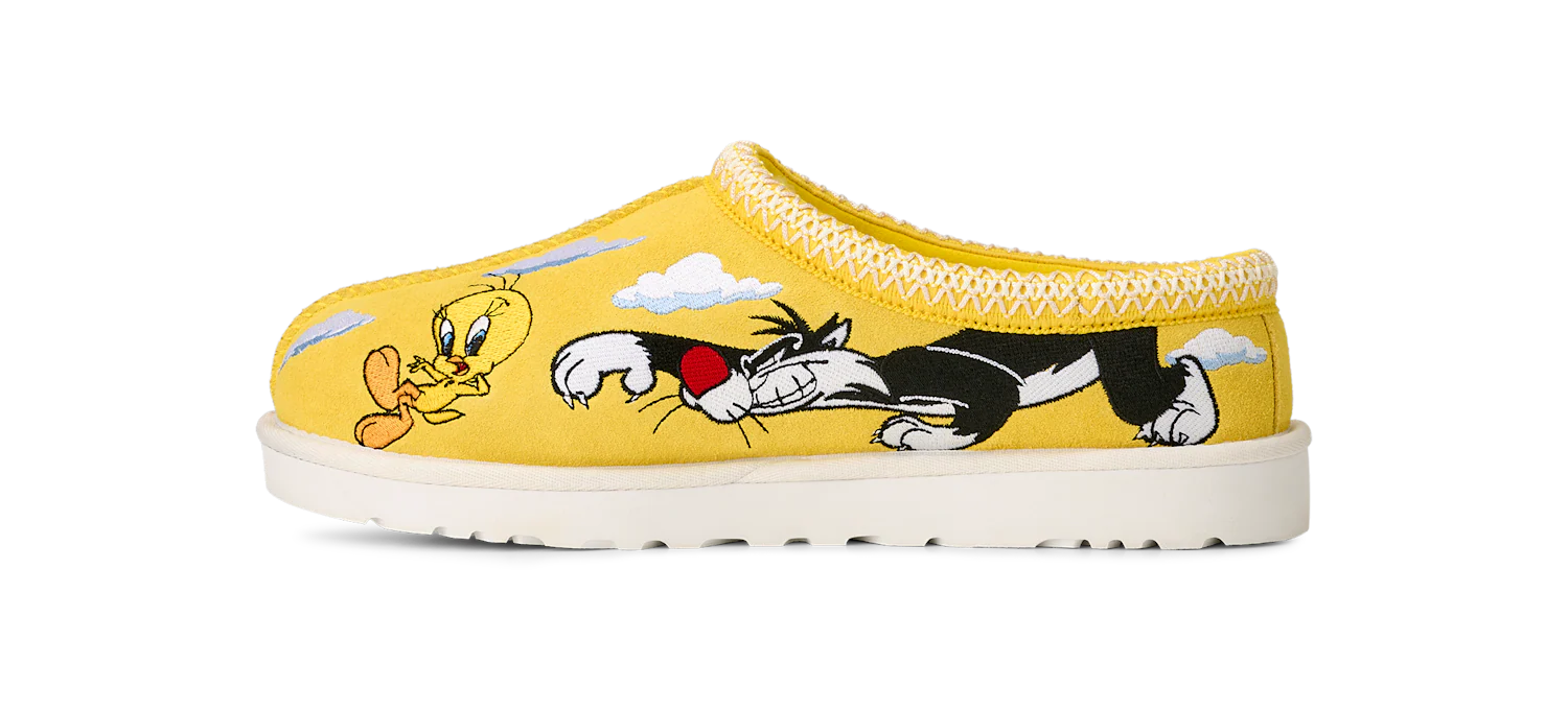 UGG Tasman Slipper Palace x Looney Tunes Yellow