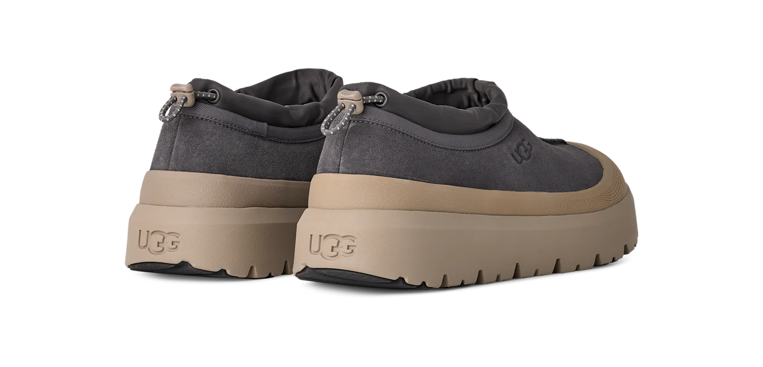 UGG Tasman Weather Hybrid Slipper Obsidian Cobble Grey, Obsidian/Cobble Grey (1144096-OBB)