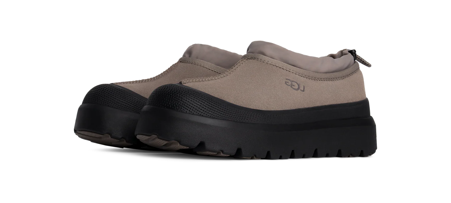 UGG Tasman Weather Hybrid Slipper Smoke Plume Black, Smoke Plume/Black (1144096-SMKPL)